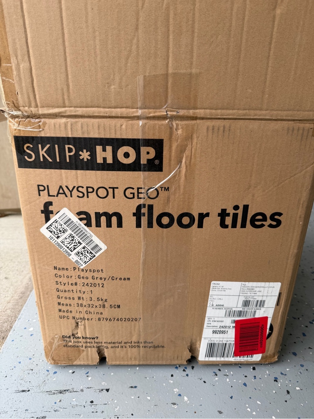 Skip Hop Foam Floor tiles